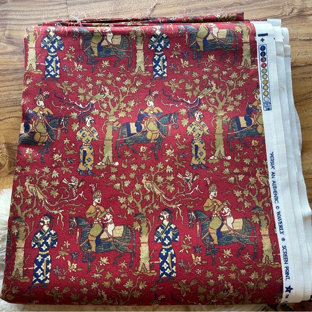 Vintage ‘Persia’ Fabric by Waverly